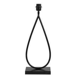 Matně černý kovový podstavec stolní lampy 51 cm Tamsu – Light & Living