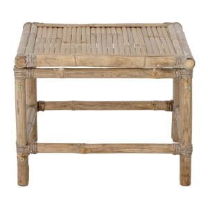 Bambusový zahradní odkládací stolek 55x55 cm Sole – Bloomingville