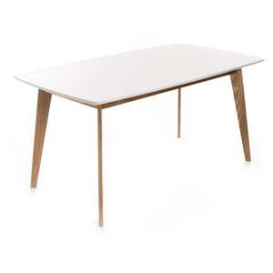 Jídelní stůl s bílou deskou 90x160 cm – Tomasucci