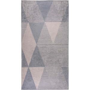 Šedo-béžový pratelný koberec 50x80 cm – Vitaus