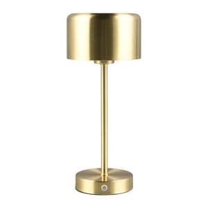 LED stmívatelná stolní lampa ve zlaté barvě (výška 30 cm) Jeff – Trio