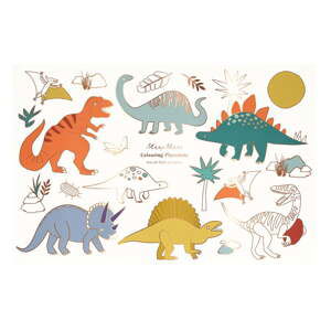 Papírová prostírání v sadě 8 ks 28x42.5 cm Dinosaurs – Meri Meri