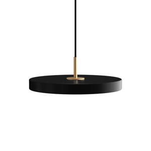 Černé LED stmívatelné závěsné svítidlo s kovovým stínidlem ø 31 cm Asteria Plus Mini – UMAGE