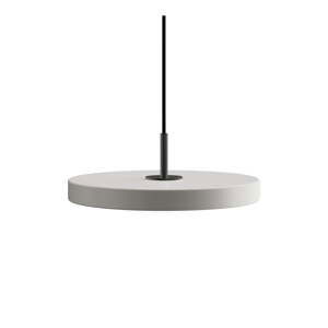 Světle šedé LED závěsné svítidlo s kovovým stínidlem ø 31 cm Asteria Mini – UMAGE