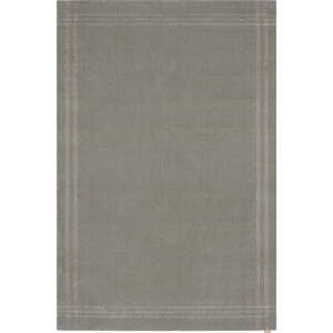 Světle šedý vlněný koberec 120x180 cm Calisia M Grid Rim – Agnella
