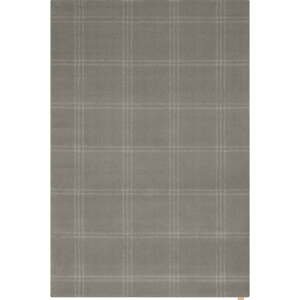 Světle šedý vlněný koberec 300x400 cm Calisia M Grid Prime – Agnella