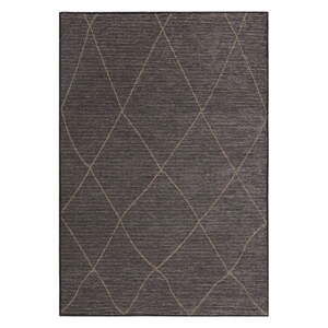 Tmavě šedý koberec s příměsí juty 160x230 cm Mulberrry – Asiatic Carpets