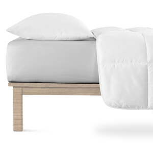 Světle šedé napínací prostěradlo jersey 200x220 cm Boxspring – Andrea Simone