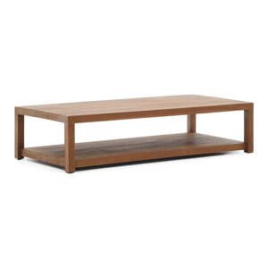 Konferenční stolek z teakového dřeva v přírodní barvě 70x150 cm Sashi – Kave Home