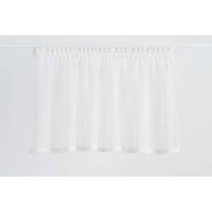 Bílá záclona 140x50 cm Miko – Mendola Fabrics