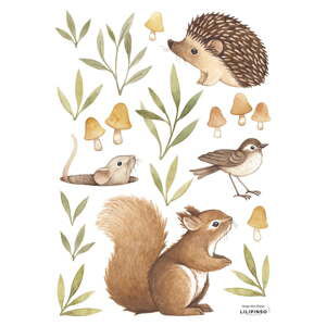 Arch samolepek 30x42 cm Little Forest Animals – Lilipinso