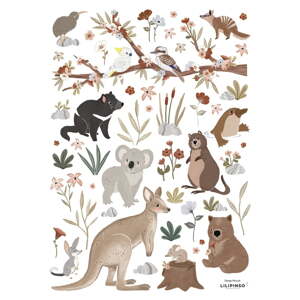 Arch samolepek 30x42 cm Australian Animals – Lilipinso