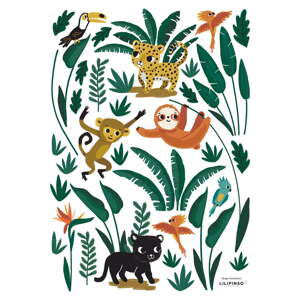 Arch samolepek 30x42 cm Jungle Animals – Lilipinso