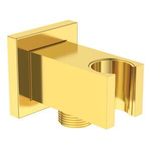 Kovový držák na sprchovou hlavici ve zlaté barvě IdealRain – Ideal Standard