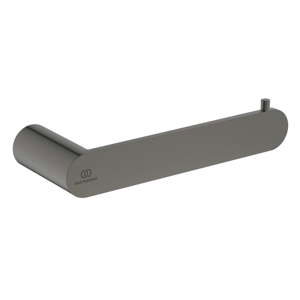 Antracitový nástěnný kovový držák na toaletní papír Conca – Ideal Standard