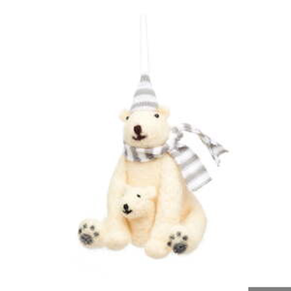Vánoční figurka Polar Bear – Sass & Belle