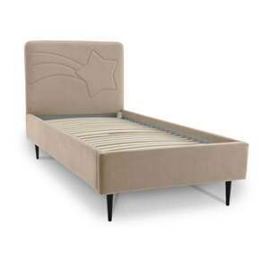 Béžová dětská postel s úložným prostorem 120x200 cm Star – Scandic