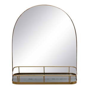 Nástěnné zrcadlo s poličkou  40x46,5 cm – Ixia