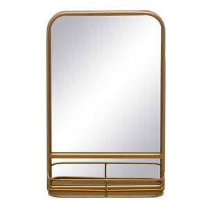 Nástěnné zrcadlo s poličkou  31x47 cm – Ixia