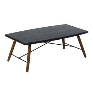 Černý kovový konferenční stolek 60x109,5 cm Oslo – Ixia