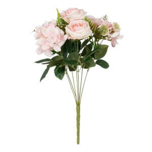 Umělá květina (výška 43 cm) Roses – Ixia