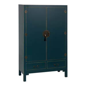 Tmavě modrá skříňka 100x160 cm Oriente – Ixia