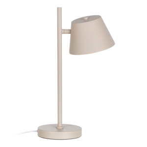 Krémová stolní lampa (výška 44 cm) Simplico – Ixia