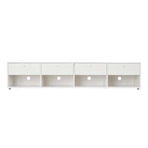 Bílý TV stolek 214x45 cm Mistral – Hammel Furniture