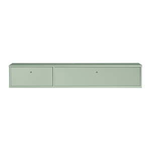 Světle zelený TV stolek 136x22 cm Mistral – Hammel Furniture