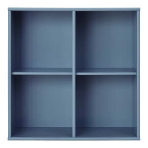 Modrá závěsná knihovna 70x70 cm Mistral – Hammel Furniture