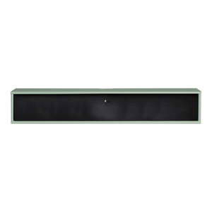 Světle zeleno-černý TV stolek 133x22 cm Mistral – Hammel Furniture