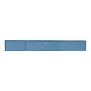 Modrý TV stolek 176x22 cm Mistral – Hammel Furniture