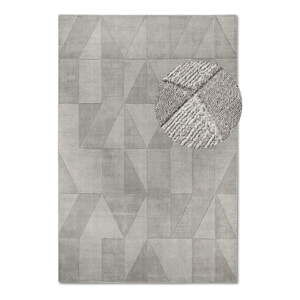 Šedý ručně tkaný vlněný koberec 190x280 cm Ursule – Villeroy&Boch