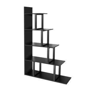 Černý regál 100x164 cm Step – Kalune Design