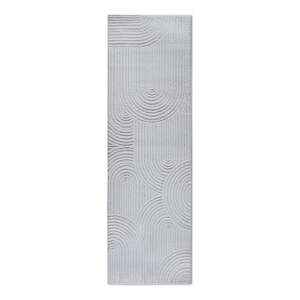 Krémový běhoun 80x240 cm Chappe Cream White – Elle Decoration