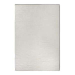 Krémový ručně tkaný koberec s příměsí vlny 60x90 cm Pradesh Natural White – Elle Decoration
