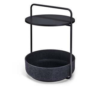 Kulatý odkládací stolek ø 50 cm Tavolino Black – MiaCara