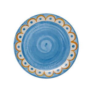 Světle modré porcelánové talíře v sadě 6 ks ø 27 cm Tangeri blue – Villa Altachiara