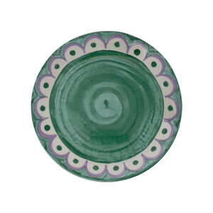 Zelené porcelánové talíře v sadě 6 ks ø 27 cm Tangeri green – Villa Altachiara