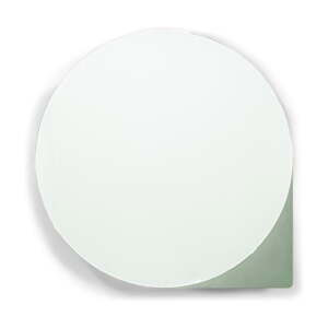 Zeleno-šedá kovová závěsná koupelnová skříňka se zrcadlem 35x35 cm Sonnet – Spinder Design