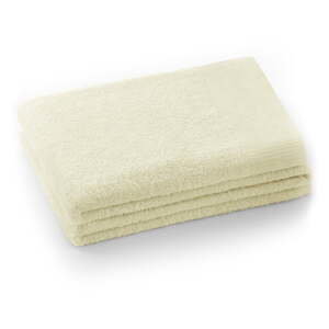 Krémový froté bavlněný ručník 50x100 cm Amari – AmeliaHome