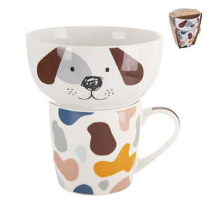 Porcelánový set hrnku a misky 2 ks 350 ml – Orion