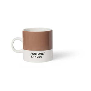 Světle hnědý keramický hrnek na espresso 120 ml Mocha Mousse 17-1230 – Pantone