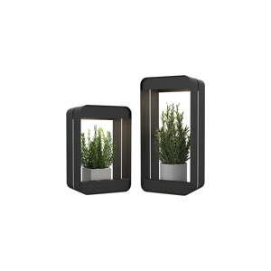 Stojany na květiny z oceli v sadě 2 ks (výška 34,5 cm) Aria – Garden Pleasure