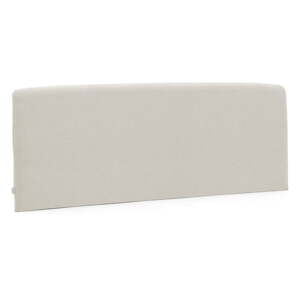 Šedé čelo postele 198x75 cm Valma – Kave Home
