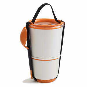 Oranžové svačinové misky Black + Blum Lunch Pot