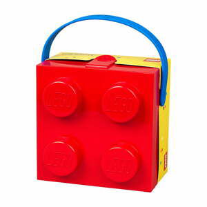 Červený úložný box s rukojetí LEGO®