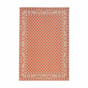 Oranžovo-krémový venkovní koberec Bougari Royal, 115 x 165 cm