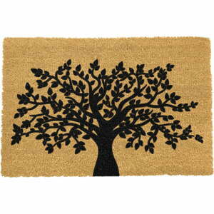 Rohožka z přírodního kokosového vlákna Artsy Doormats Tree of Life, 40 x 60 cm