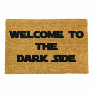 Rohožka z přírodního kokosového vlákna Artsy Doormats Welcome to the Darkside, 40 x 60 cm